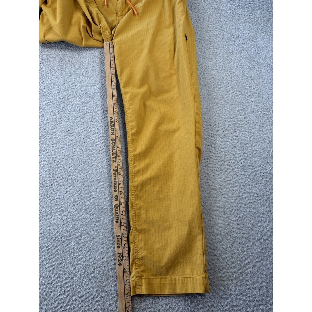 Cotopaxi Salto Ripstop Pants Mens Medium Yellow Drawstring Hiking Utility - Picture 2 of 11